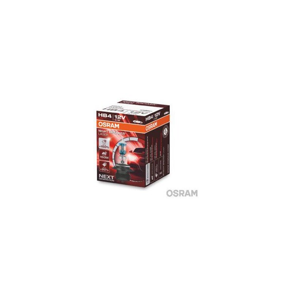 Halogenlampa OSRAM NIGHT break LASER next gen Hb4 P22d Osram 9006 OSRAM
