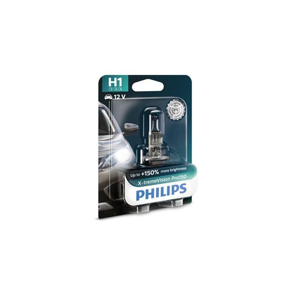 Halogenlampa PHILIPS X-tremeVision Pro150 H1 P14,5s Philips 12258