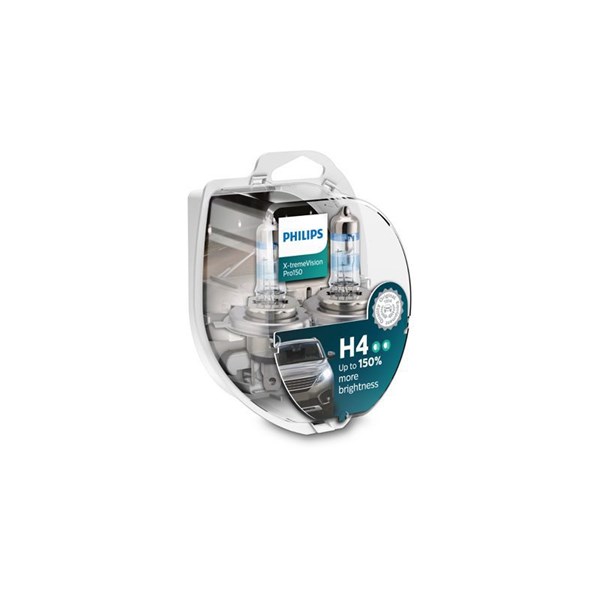 Halogenlampa  PHILIPS X-tremeVision Pro150 H4 P43t-38 Philips 123