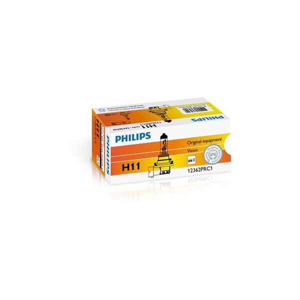 Halogenlampa PHILIPS Vision H11 PGJ19-2 12V Philips 12362PRC1