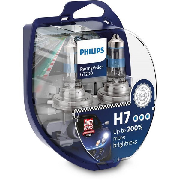 Halogenlampa PHILIPS RacingVision GT200 H7 PX26d Philips 12972RGT