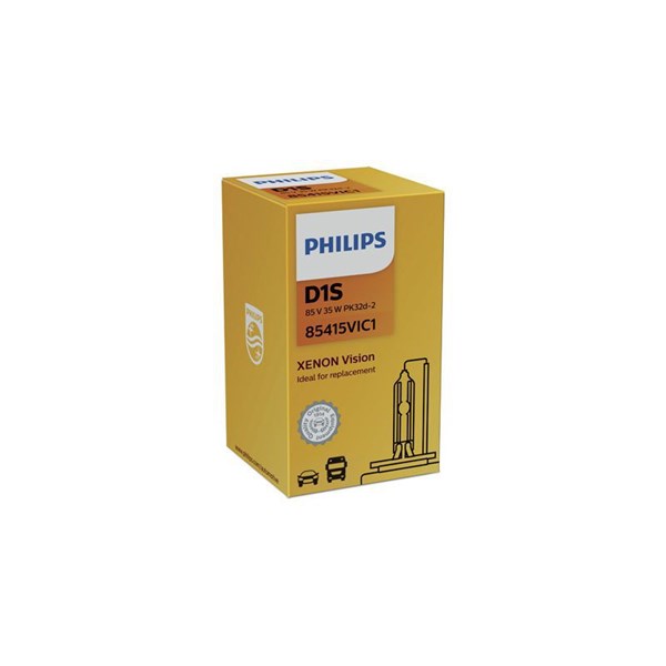 Xenonlampa PHILIPS Xenon Vision D1S Pk32d-2 85V Philips 85415VIC1