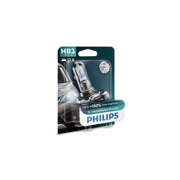Halogenlampa  PHILIPS X-tremeVision Pro150 HB3 P20d Philips 9005X