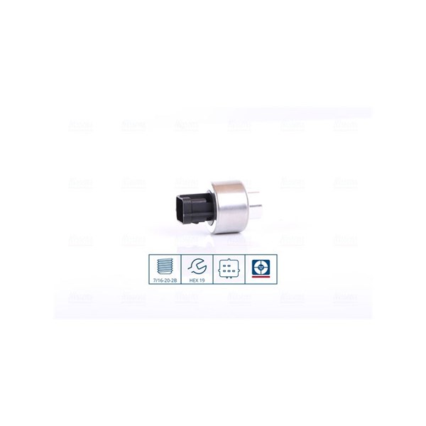 Tryckswitch, klimatanläggning 12V Nissens 301019 NISSENS