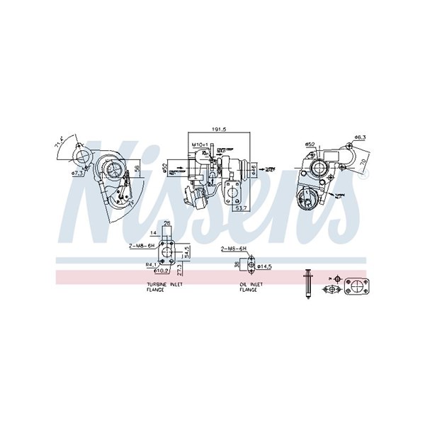 Turbo Nissens 93259 NISSENS