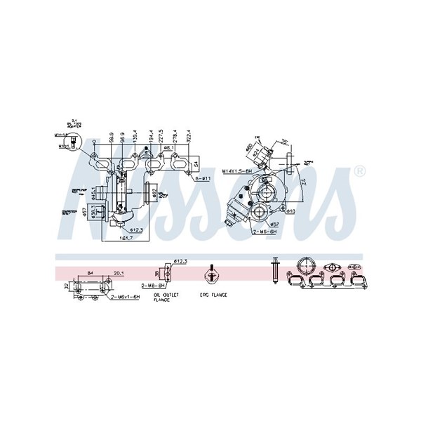 Turbo Nissens 93356 NISSENS