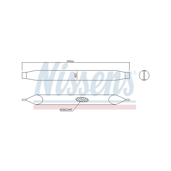 Torkfilter Nissens 95791 NISSENS