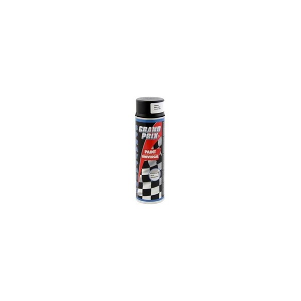 Sprayfärg Grand Prix Akryllack Mattsvart 500ml Motip 080003
