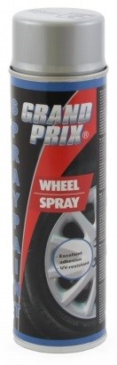kant, 500ml Sprayfärg Grand Prix Lack silver Motip 080005