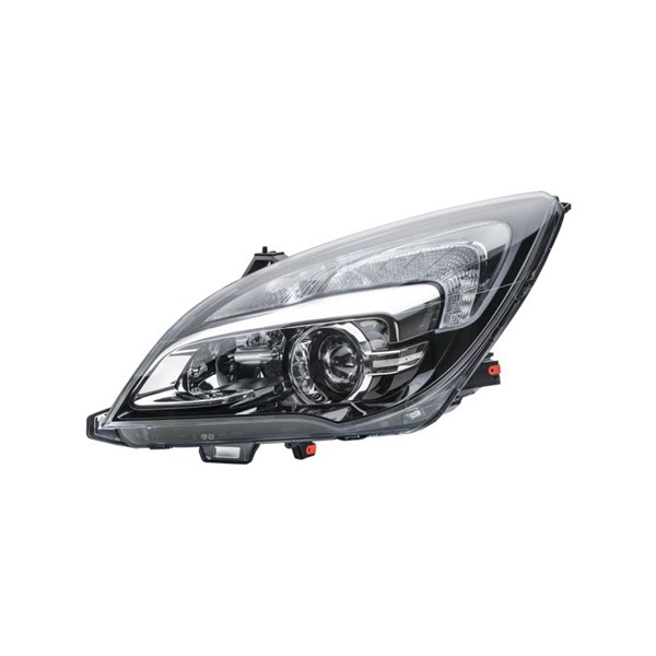 Strålkastare 12V, Höger Hella 1ES 354 830-041 HELLA