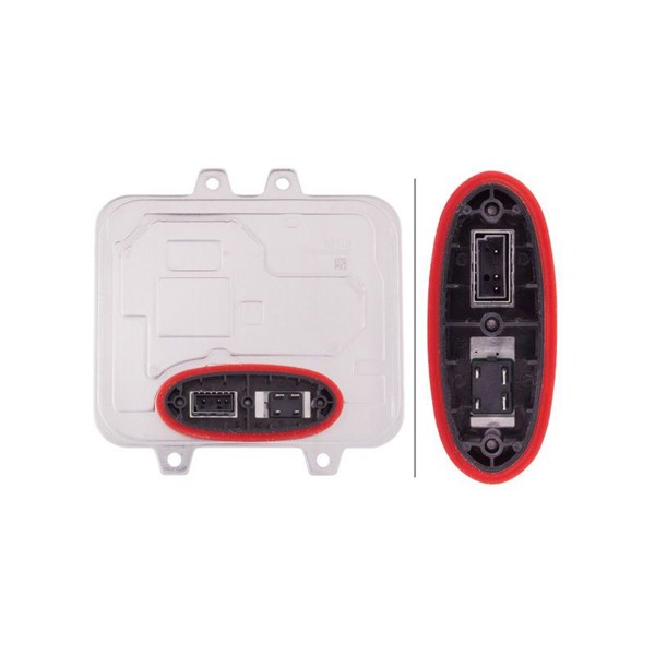 Förkopplad gasutledningslampa 12V Hella 5DV 009 720-001 HELLA