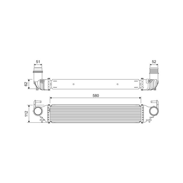 Intercooler Valeo 818312 VALEO