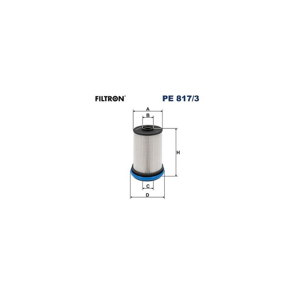 Bränslefilter Filtron PE 817/3 FILTRON