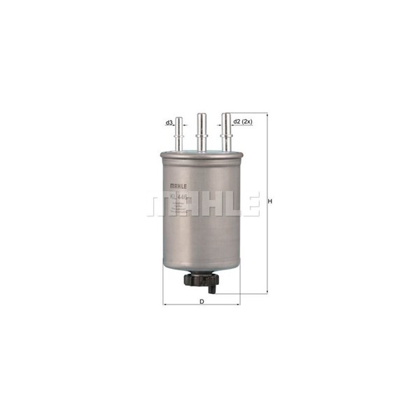 Bränslefilter Mahle KL 446 MAHLE