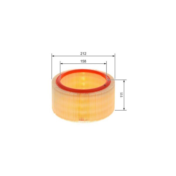 Luftfilter Bosch 1 457 433 032 BOSCH Luftfilter Bosch 1 457 433 032 BOSCH
