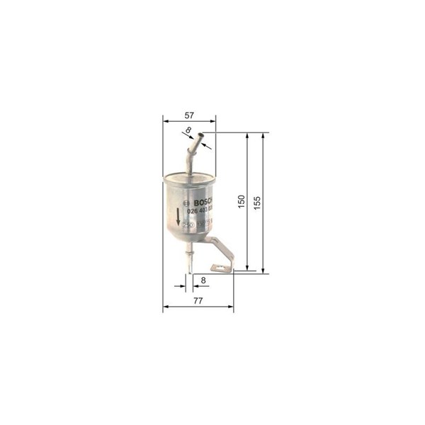 Bränslefilter Bosch F 026 403 026 BOSCH Bränslefilter Bosch F 026 403 026 BOSCH