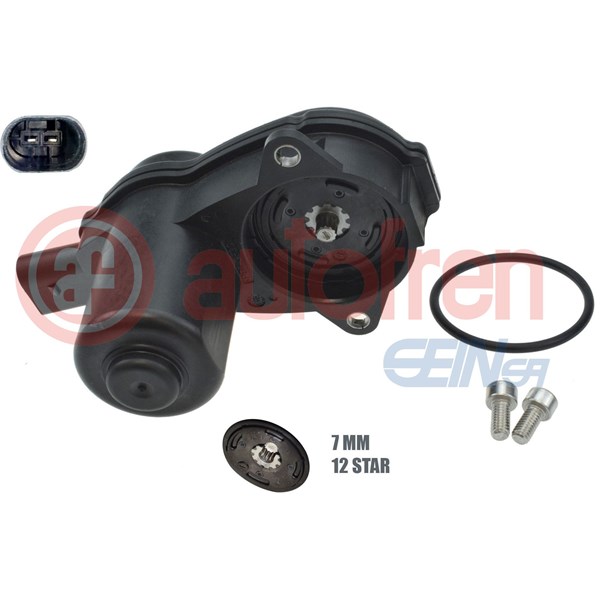 Inställning, parkeringsbroms bromsok Autofren seinsa DEPB010 AUTOFREN SEINSA