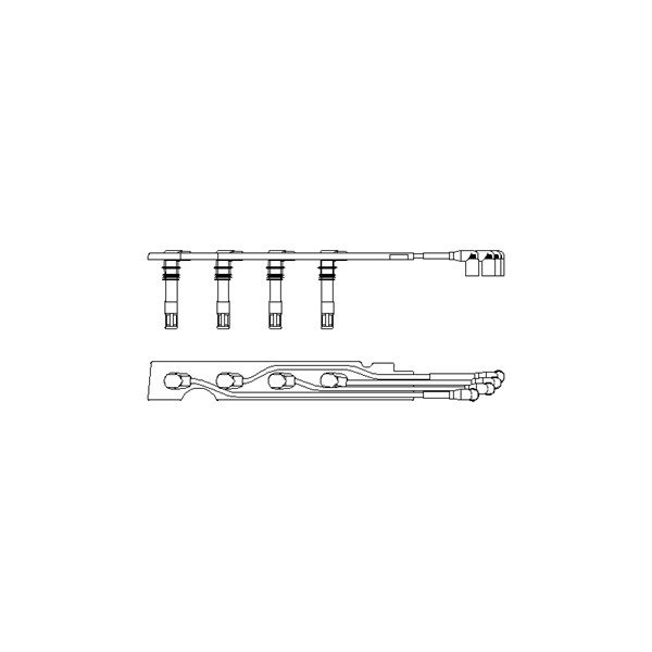 Tändkabelsats Bremi 968G100 BREMI