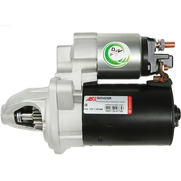 Startmotor 12V As-pl S0242SR AS-PL