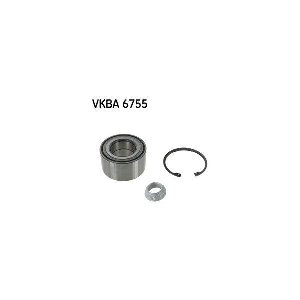 Hjullagersats, Framaxel, Bakaxel Skf VKBA 6755 SKF