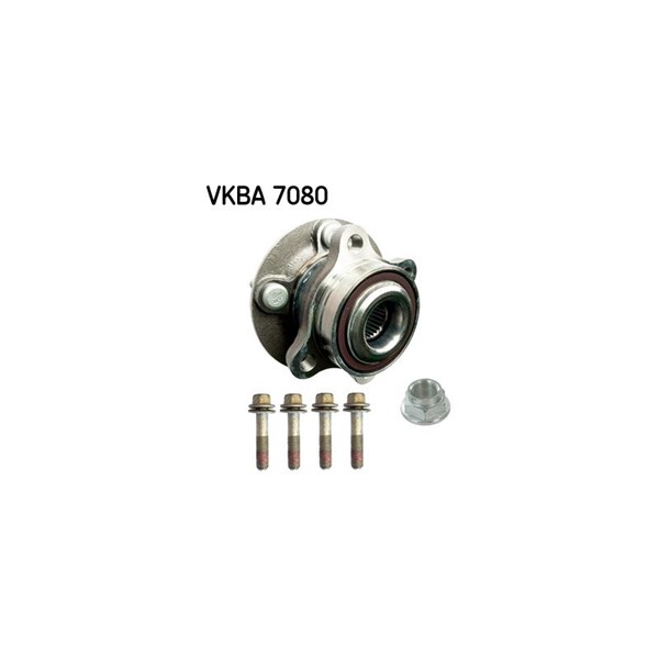 Hjullagersats, Framaxel, Bakaxel Skf VKBA 7080 SKF