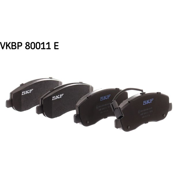 Bromsbeläggsats, Framaxel Skf VKBP 80011 E SKF