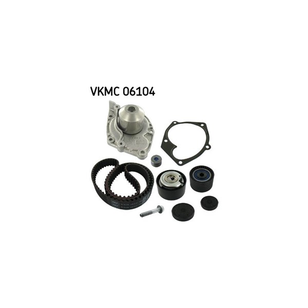 Kamremskit med vattenpump Skf VKMC 06104 SKF