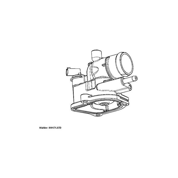 Termostat, kylvätska Borgwarner (wahler) 410171.87D BorgWarner (Wahler)