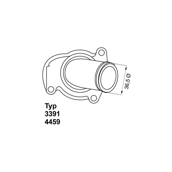 Termostat, kylvätska Borgwarner (wahler) 4459.92D BorgWarner (Wahler)