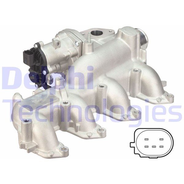 Egr-ventil 12V Delphi EG10451-12B1 DELPHI