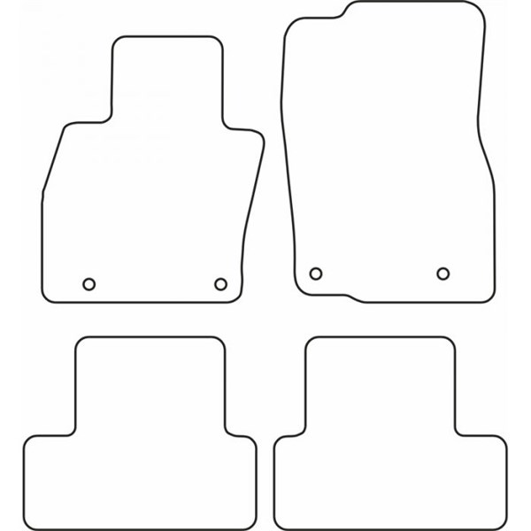 Textilmatta, kupé, Fram eller bak Autostyle TM MA547V AutoStyle