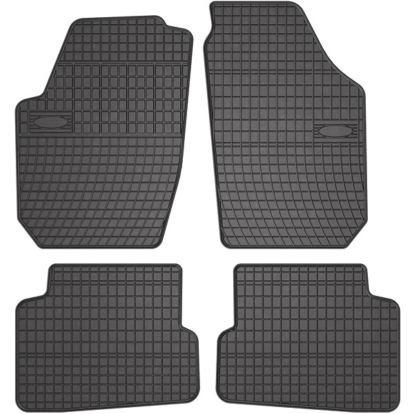 Gummimatta, kupé SKODA Fabia II 2007- Frogum