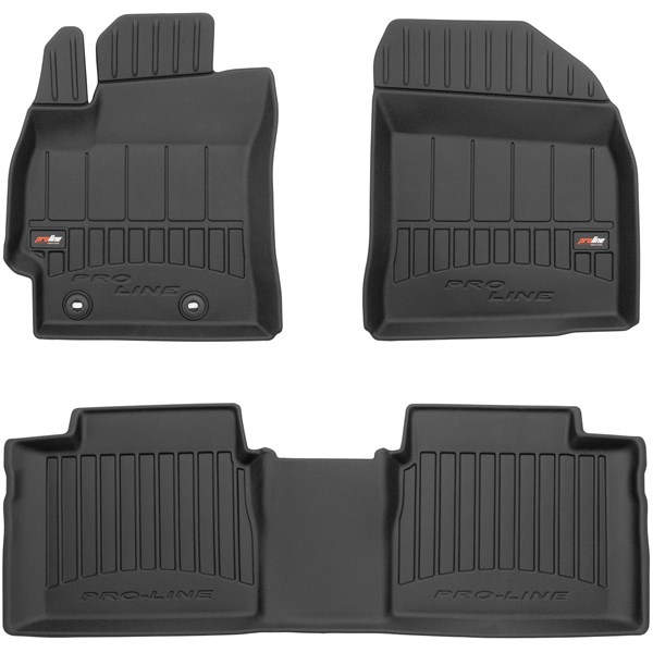 Passenger 2013-2019 Golvmatta satt Toyota Corolla XI Frogum 3D407 Frogum