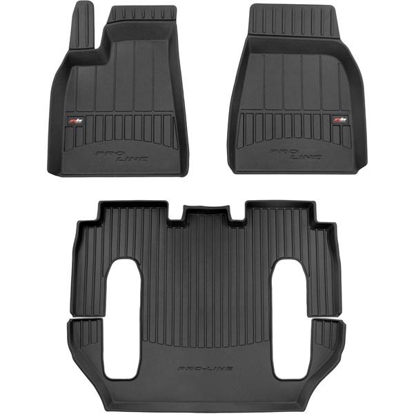Golvmatta satt Tesla Model X Passenger 2015-2021