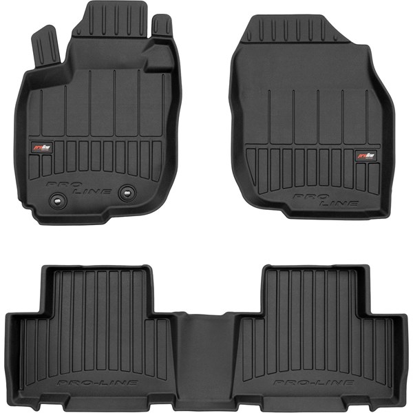 Golvmatta satt Toyota Rav4 III Passenger 2005-2012 Frogum 3D40916 Frogum