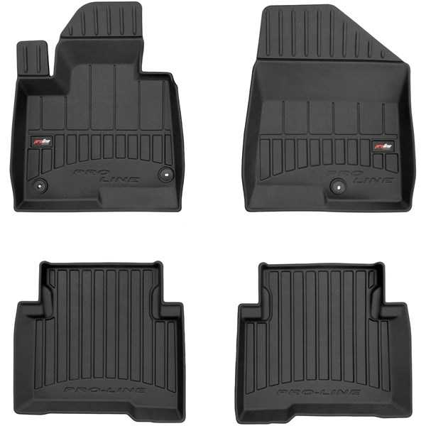 Golvmatta satt Hyundai Santa Fe Iii Passenger 2012-2018 Frogum 3D