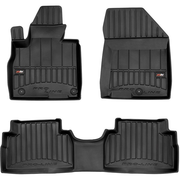Gummimatta, kupé	 3D PROLINE Hyundai Santa Fe IV  2018-... Frogum