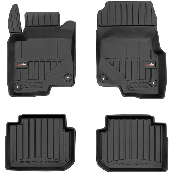 Golvmatta satt Smart Forfour I Passenger 2004-2006 Frogum 3D42634