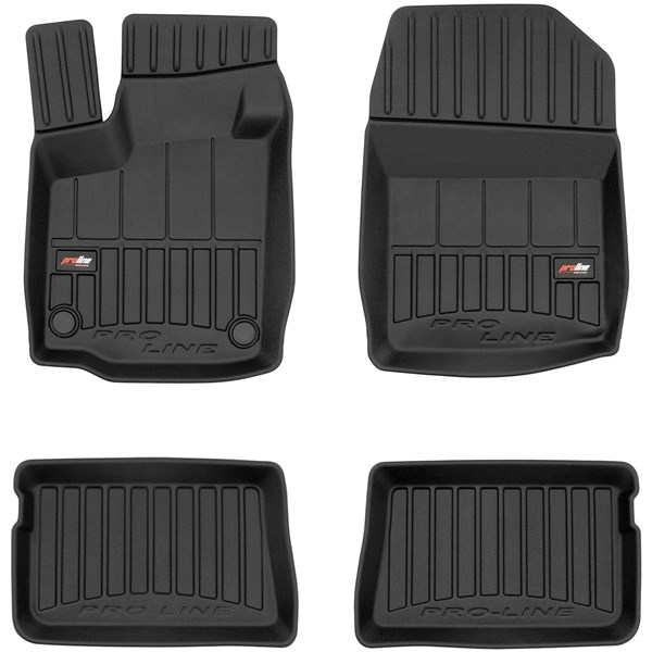 Golvmatta satt Renault Twingo II Passenger 2007-2014 Frogum 3D426 Frogum