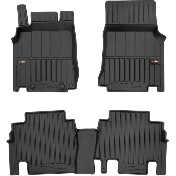 Golvmatta satt Mercedes-benz Vaneo W414 Passenger 2001-2005 Frogu