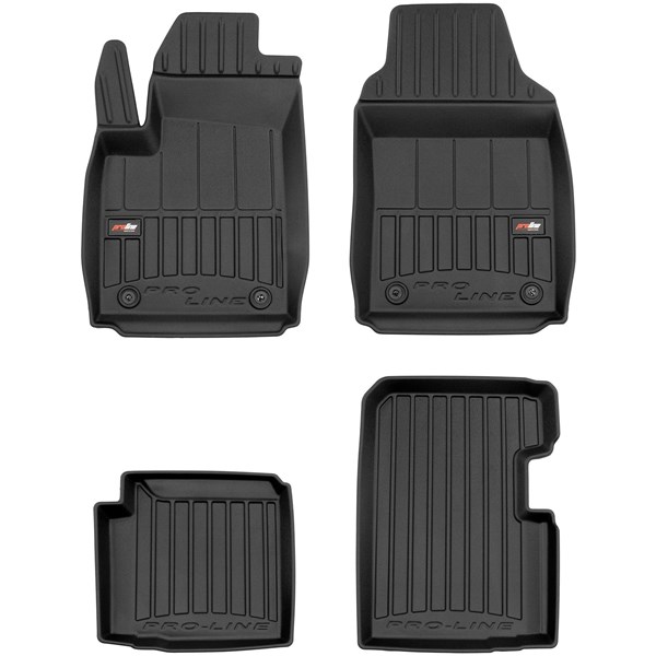Golvmatta satt Fiat 500 Passenger 2020- Frogum 3D426696 Golvmatta satt Fiat 500 Passenger 2020- Frogum 3D426696