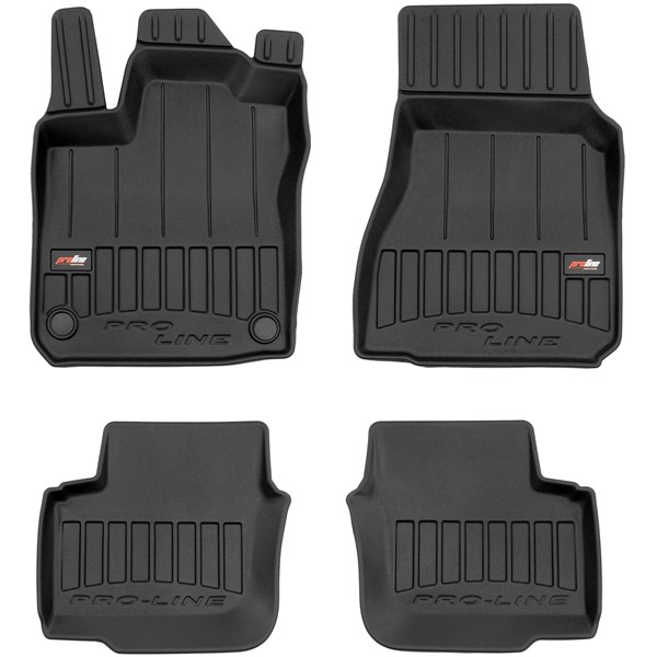 Golvmatta satt Renault Twingo Iii Passenger 2014- Frogum 3D426719