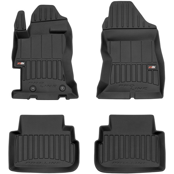 Golvmatta satt Subaru Impreza V Passenger 2016-2023 Frogum 3D4268