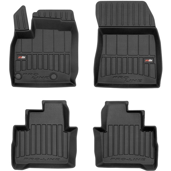Golvmatta satt Nissan Qashqai III Passenger 2021- Frogum 3D427044 Frogum