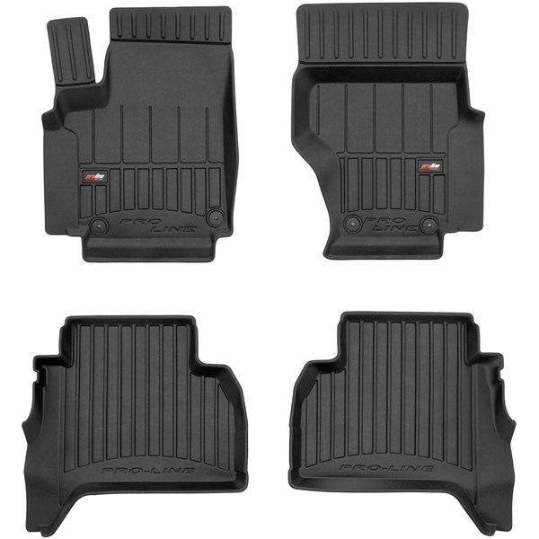 Golvmatta satt Volkswagen Amarok I Passenger 2009-2021 Frogum 3D4