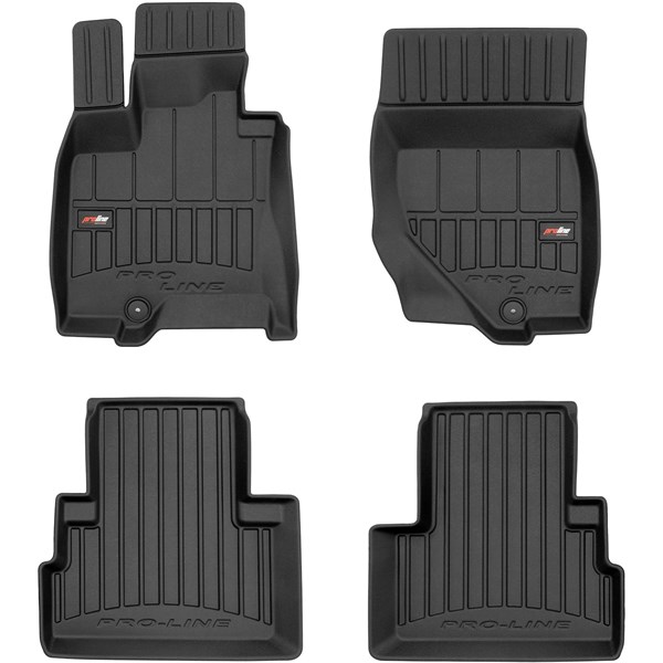 Golvmatta satt Infiniti Qx70 Passenger 2013-2017 Frogum 3D427181
