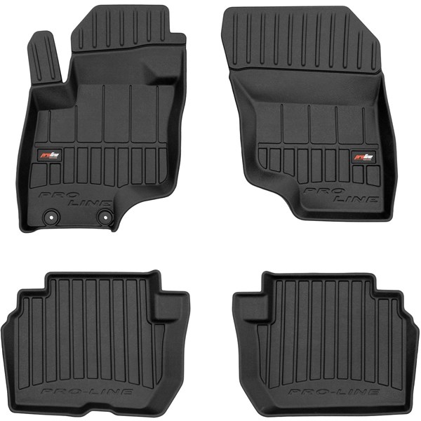 Golvmatta satt Mitsubishi Eclipse Cross Passenger 2018- Frogum 3D