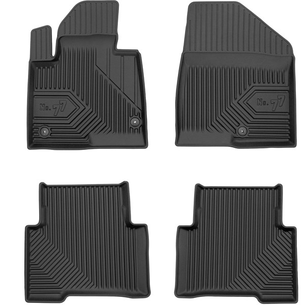Djupa bilmattor 2.5D HYUNDAI Santa Fe III 2012-2018 Frogum 774099 Frogum