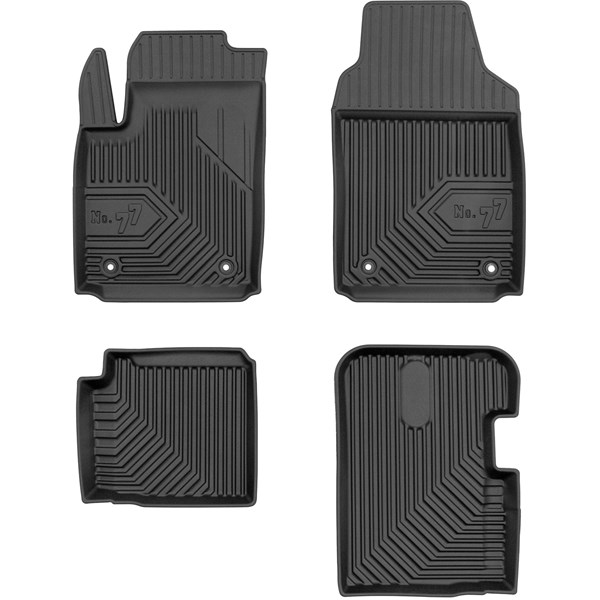 Golvmatta satt Fiat 500 Hatchback, Hybrid 2020- Frogum 77426696 Frogum