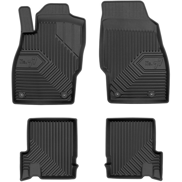 Golvmatta satt Opel Adam hatchback 2012-2019 Frogum 77426825 Frogum